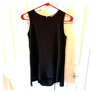 Loft black dressy tank top